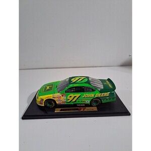 Race Image 1:32 Diecast #97 John Deere Chad Little Nascar Ford Stockcar w/Base